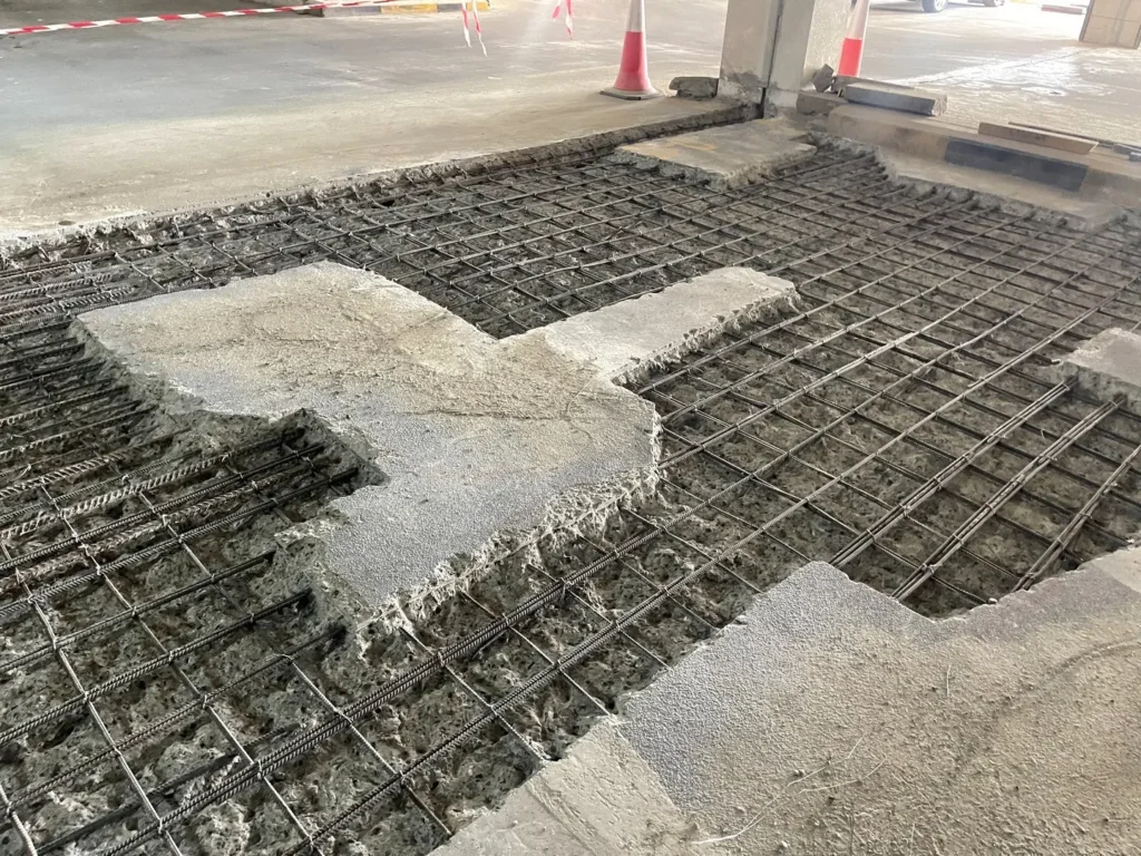 Concret work